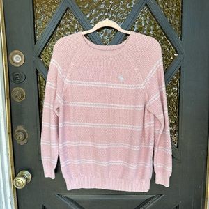 Abercrombie kids pink sweater